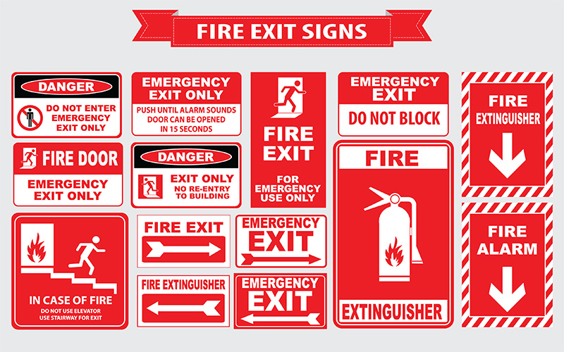 Signs for Extinguisher Services